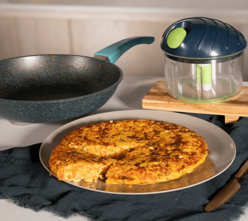 Tortilla de vegetales
